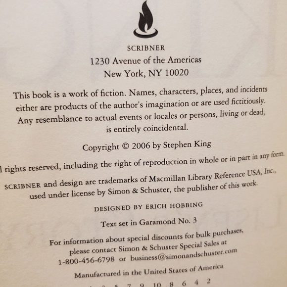 Stephen King Lisey's Story | Hardcover 1st Edition - Picture 6 of 8